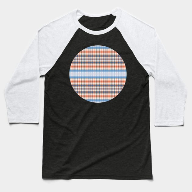 Geometric modern Boho abstract mid century stripes minimalist 116 Pattern Baseball T-Shirt by dvongart